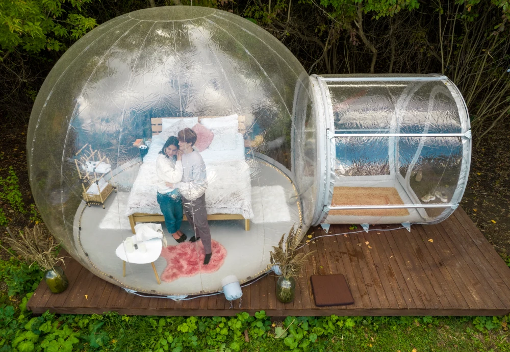 pop up bubble tent