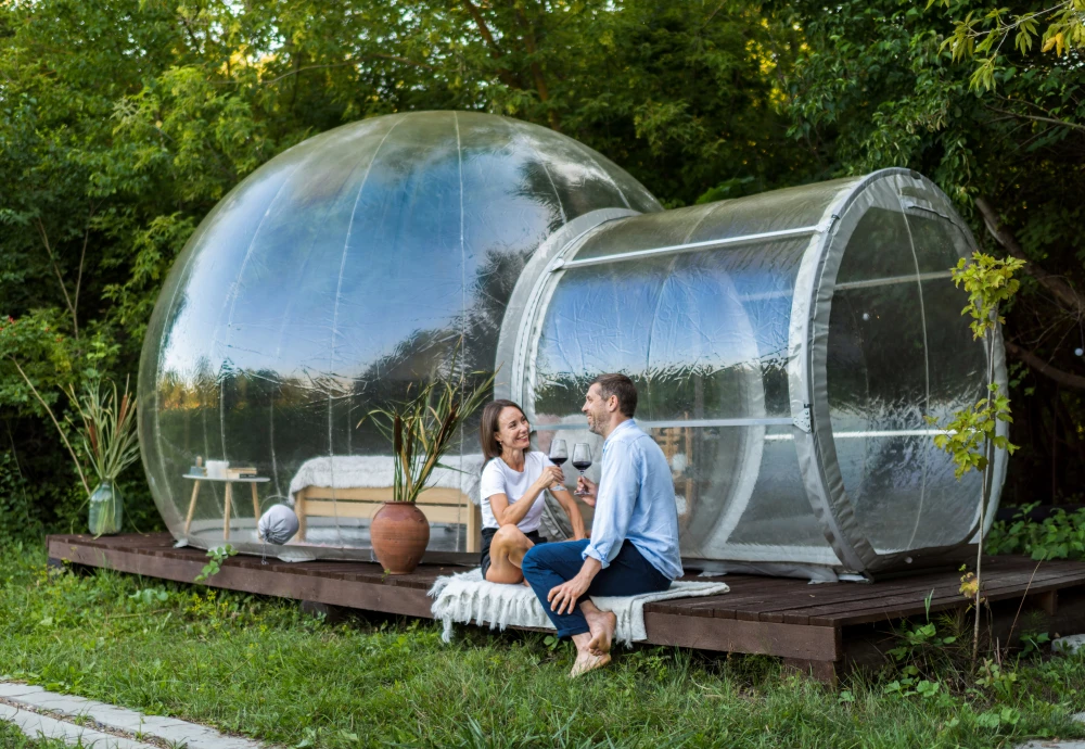 bubble pop up tent