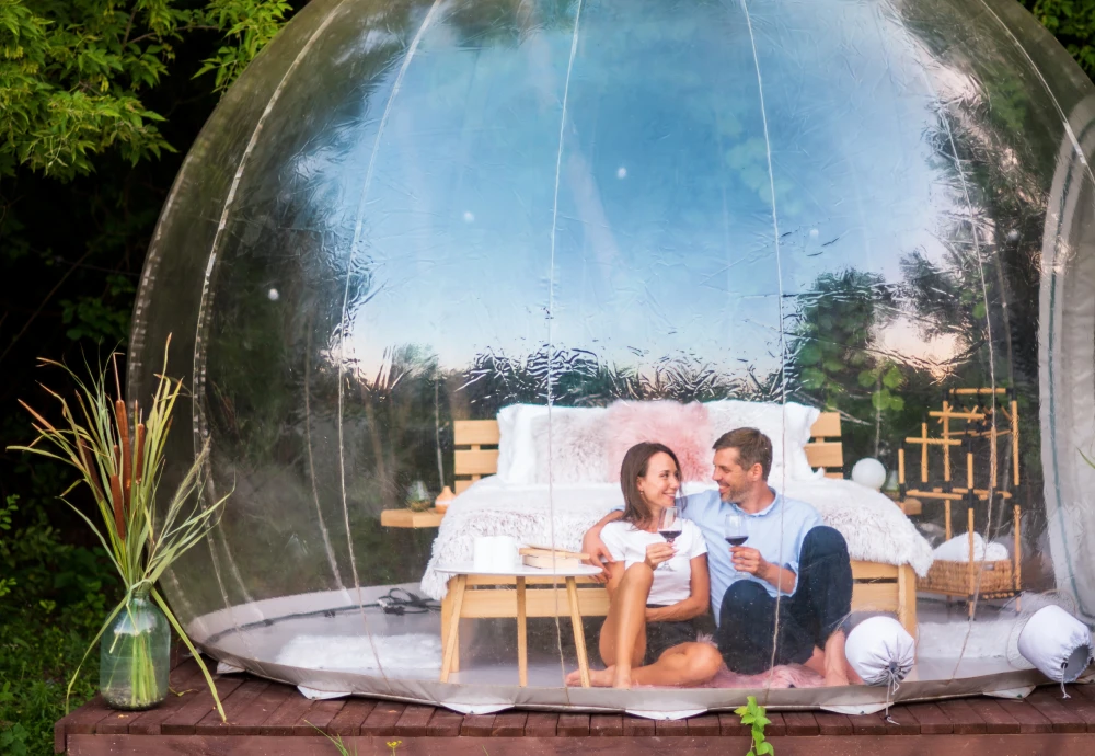 inflatable bubble tent review