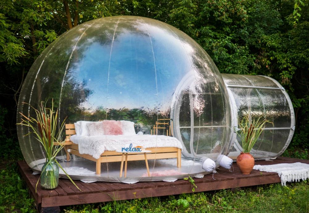 pop up bubble tent