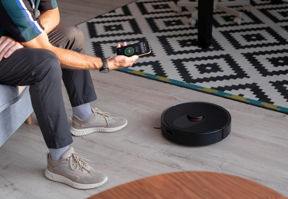 robot vacuum cleaner with hepa filter